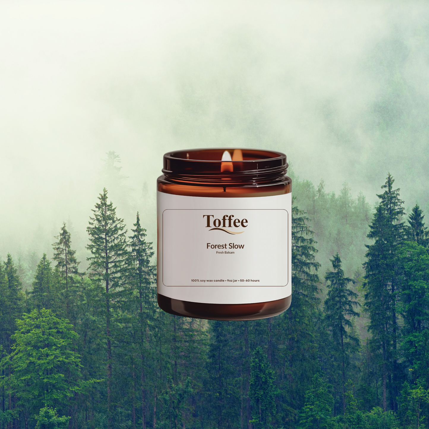 Forest Slow Candle