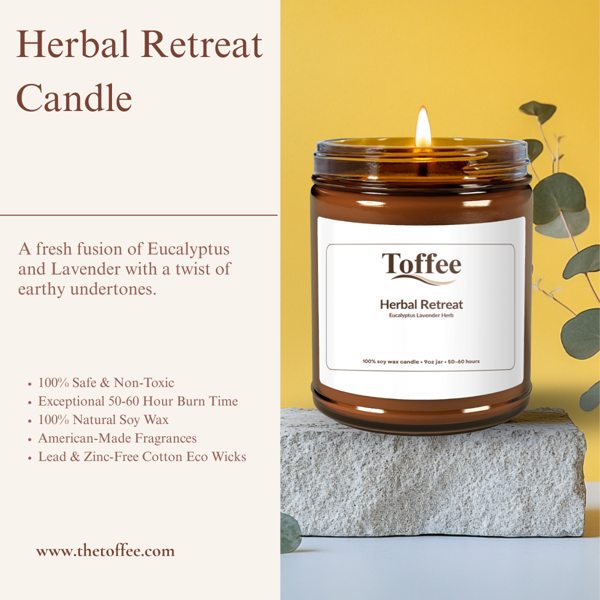 Herbal Retreat Candle