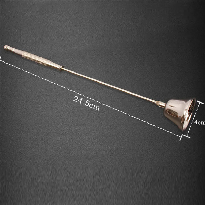 3PCS Candle Wick Trimmer Scissors Extinguisher Hooks Candle Accessories Set Home Care Candle Tool Stainless Steel Portable