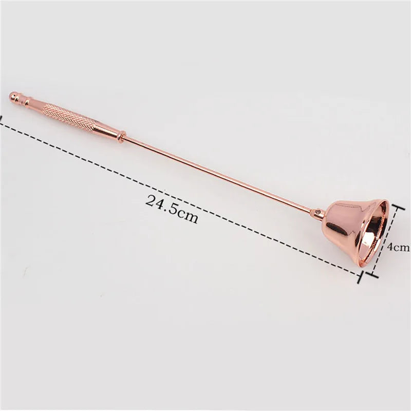 3PCS Candle Wick Trimmer Scissors Extinguisher Hooks Candle Accessories Set Home Care Candle Tool Stainless Steel Portable