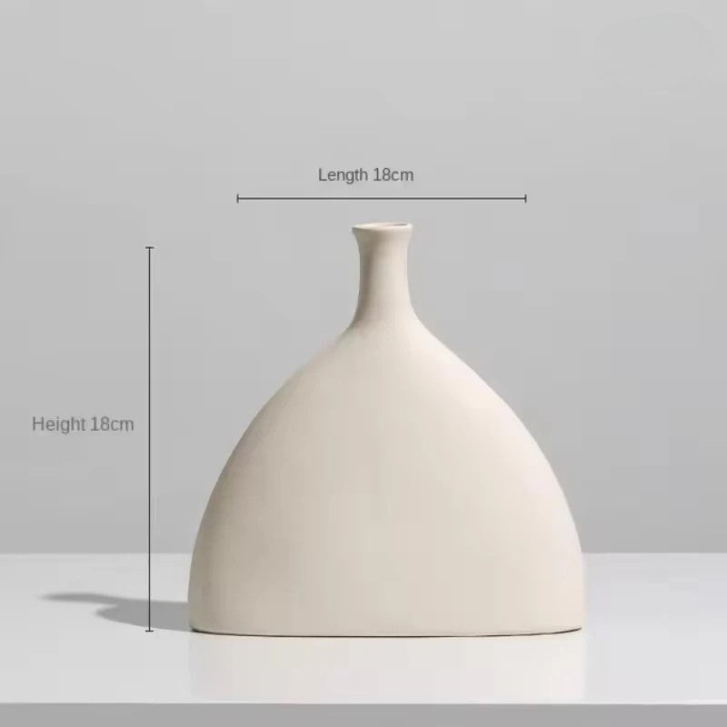 Home Decor Modern Simple Ceramic Art Vase Dried Flowers Flower Arrangement Ornament