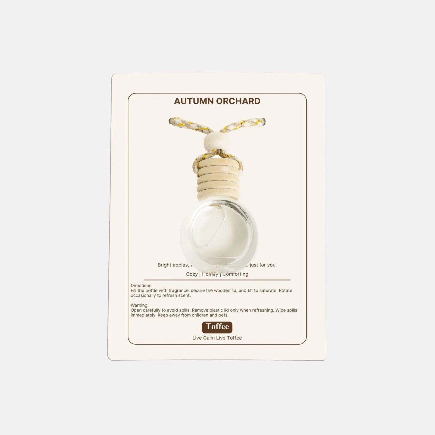 Autumn Orchard Mood Diffuser Toffee