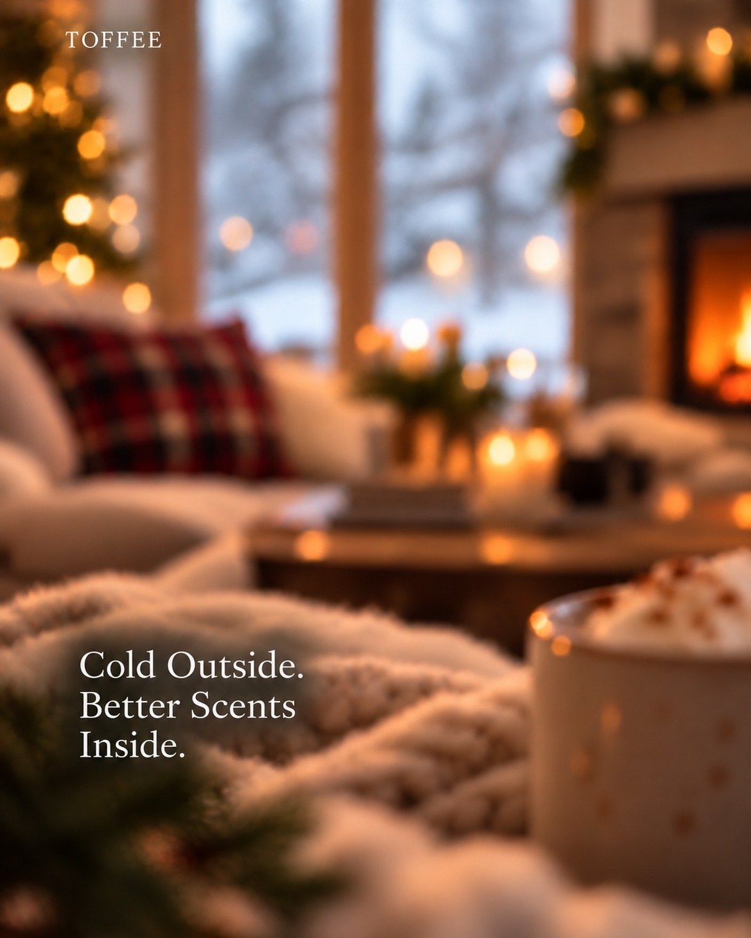 Cold Outside. Better Scents Inside.
