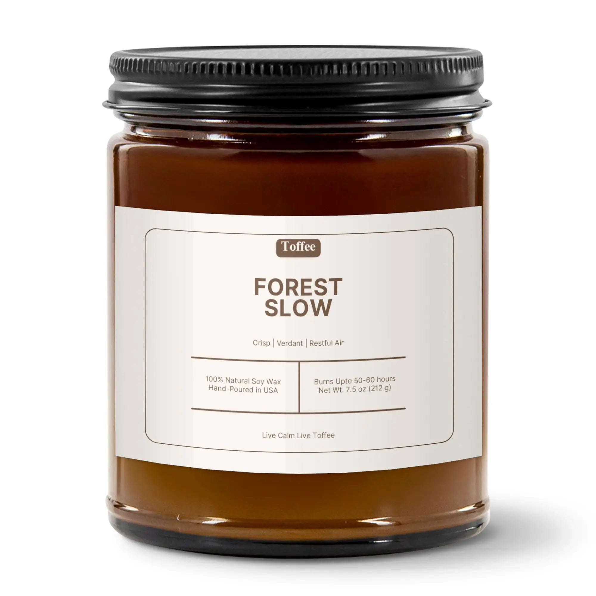 Forest Slow Candle Toffee