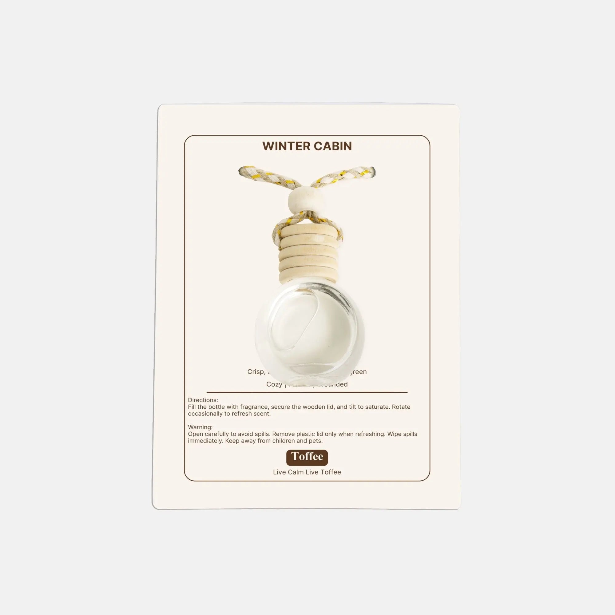 Winter Cabin Mood Diffuser Toffee