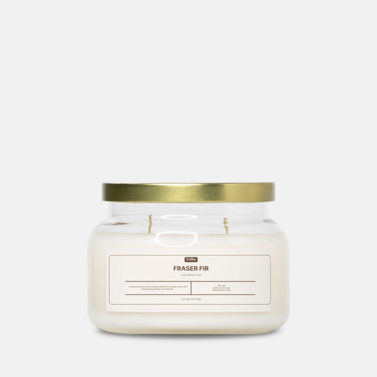 Fraser Fir Candle Apothecary Jar (Double Wick)