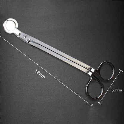 3PCS Candle Wick Trimmer Scissors Extinguisher Hooks Candle Accessories Set Home Care Candle Tool Stainless Steel Portable