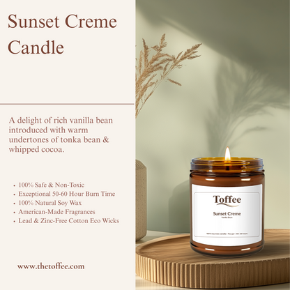 Sunset Creme Candle